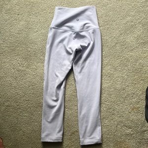 Lululemon align capri leggings light purple